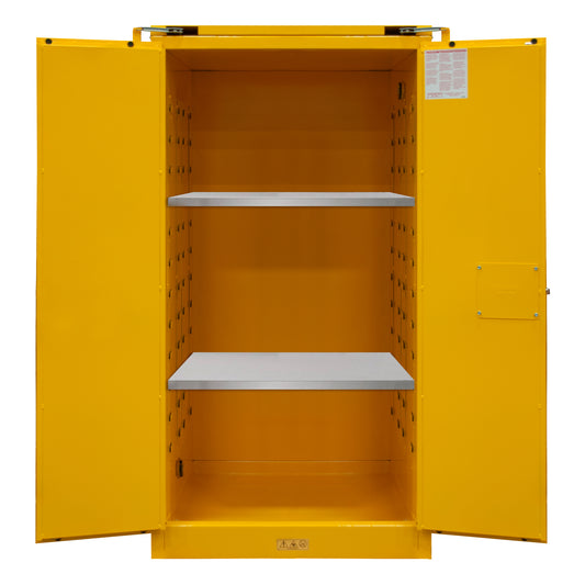 Flammable Storage, 60 Gallon, Self Close