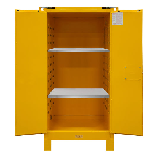 Flammable Storage, 60 Gallon, Self Close