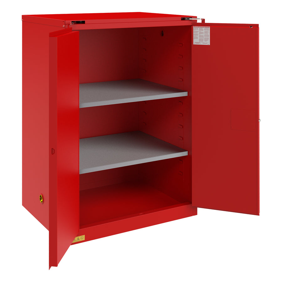 Flammable Storage, 90 Gallon, Self Close