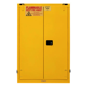 Flammable Storage, 90 Gallon, Self Close