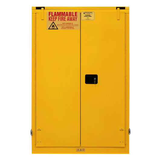 Flammable Storage, 90 Gallon, Self Close