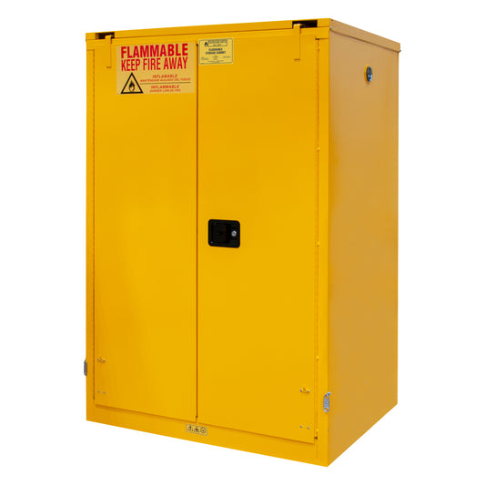 Flammable Storage, 90 Gallon, Self Close