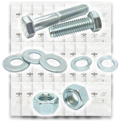 Inch Grade 5 Hex Cap Screws, Hex Nuts, Flat & Lock Washers - 2011 PCS
