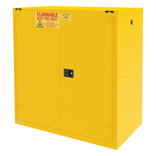 Flammable Storage, 120 Gal., Self Close