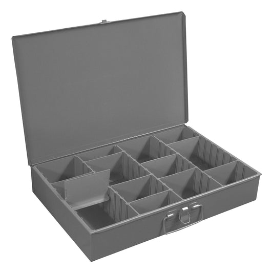 Large, Steel Compartment Box, Adjustable