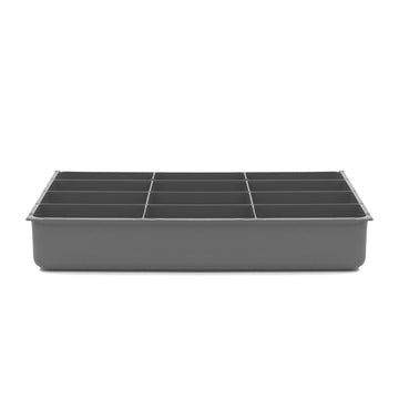 Large, 12 Compartment Insert, Gray