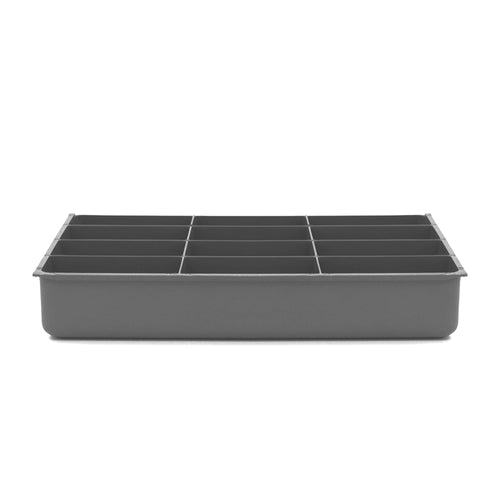 Large, 12 Compartment Insert, Gray