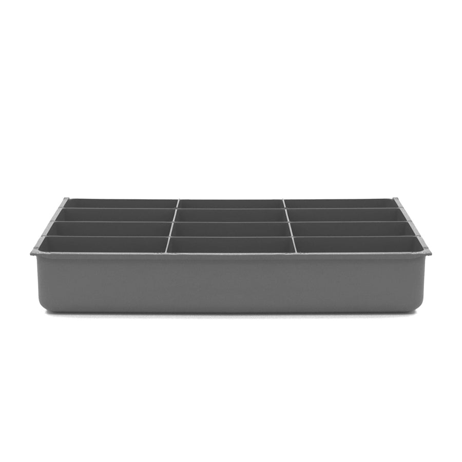 Large, 12 Compartment Insert, Gray