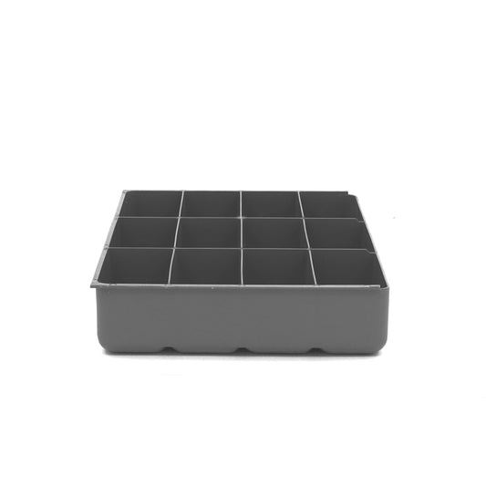 Large, 12 Compartment Insert, Gray