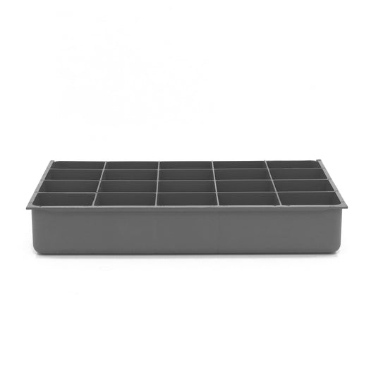 Large, 20 Compartment Insert, Gray