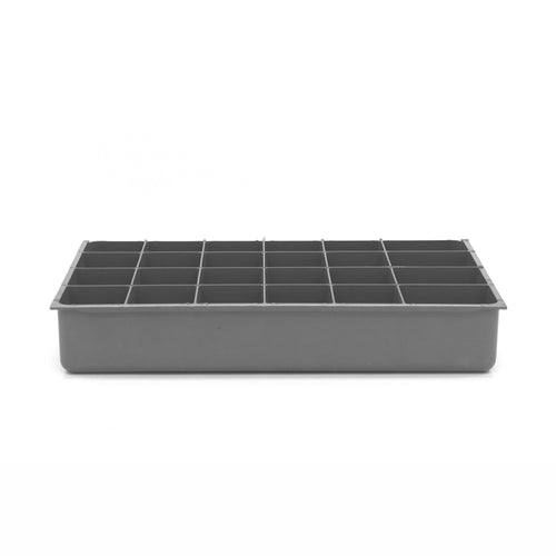 Large, 24 Compartment Insert, Gray