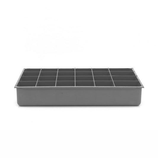 Large, 24 Compartment Insert, Gray