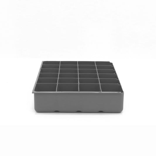 Large, 24 Compartment Insert, Gray