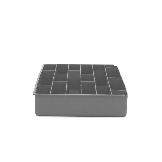 Large, Variable Compartment Insert, Gray