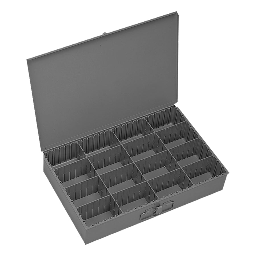 Large, Steel Compartment Box, Adjustable