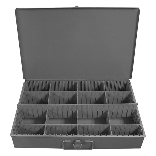 Large, Steel Compartment Box, Adjustable