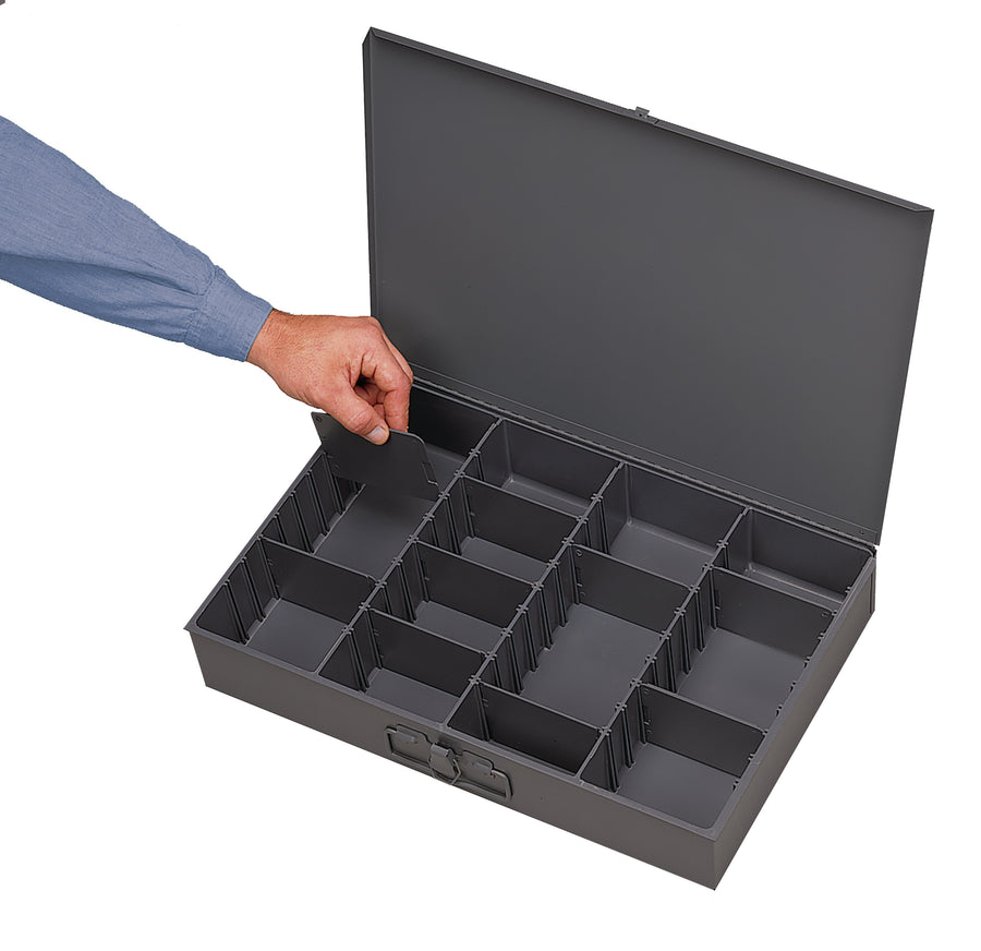 Small Steel Compartment Box, Adjustable
