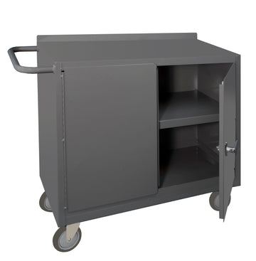 Mobile Bench Cabinet, 1 Shelf, 2 Door