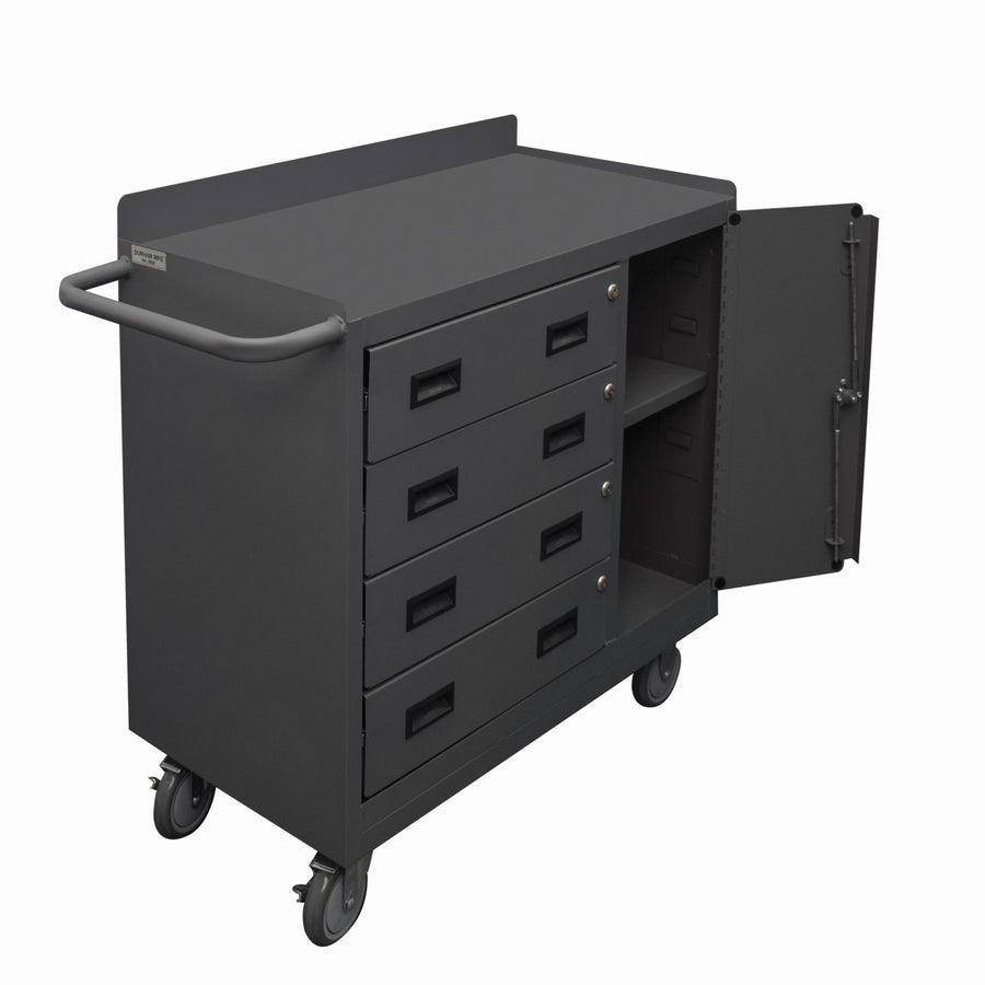 Mobile Bench Cabinet, 1 Adj. Shelf