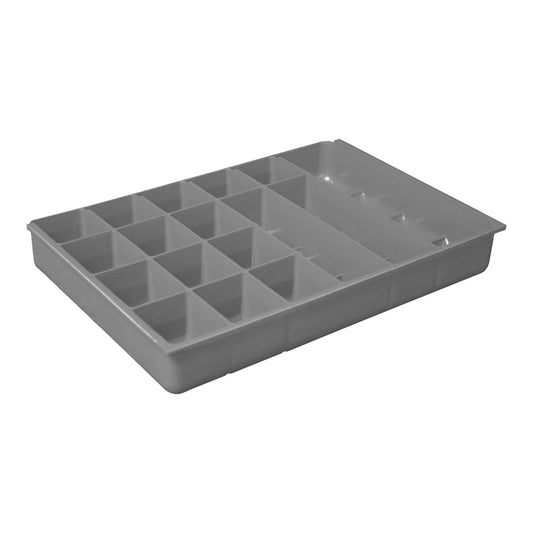 Small, 17 Compartment Insert, Gray