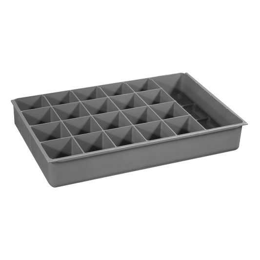 Small, 21 Compartment Insert, Gray