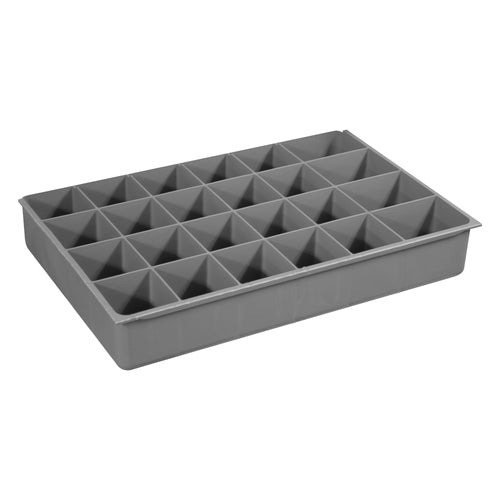 Small, 24 Compartment Insert, Gray