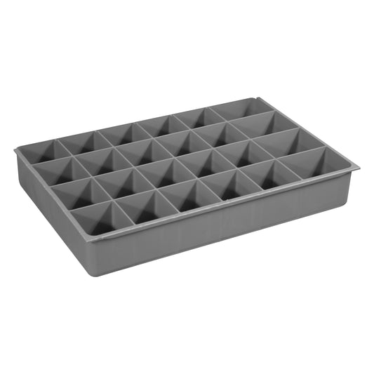 Small, 24 Compartment Insert, Gray
