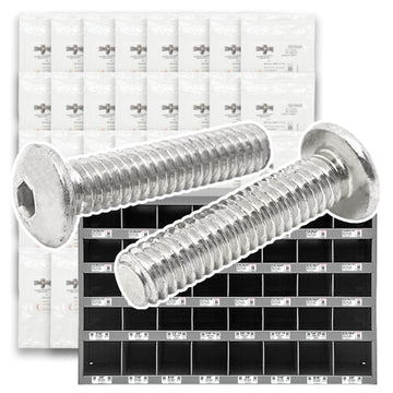 Metric Stainless A4-70 Button Socket Head Cap Screws  - 1521 PCS