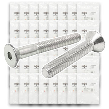 316 Stainless Steel Flat Head Socket Cap Screws - 1655 PCS