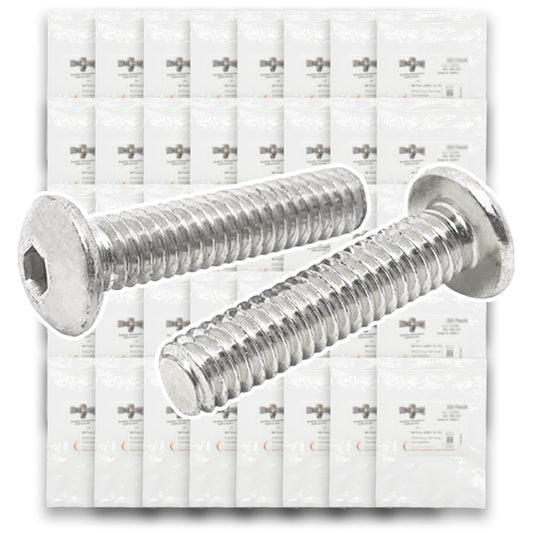 Metric Stainless A4-70 Button Socket Head Cap Screws  - 1520 PCS