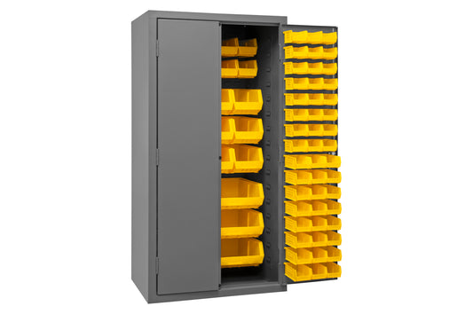 Cabinet, 126 Yellow Bins
