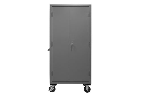 Mobile Cabinet, 30 Red Bins