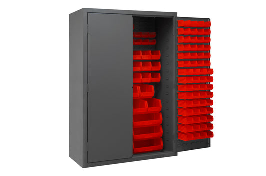Cabinet, 186 Red Bins