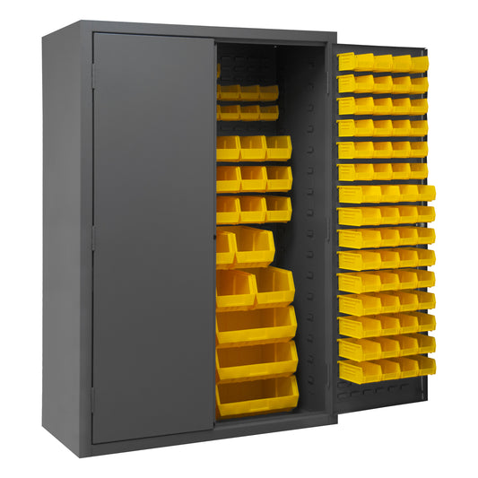 Cabinet, 186 Yellow Bins