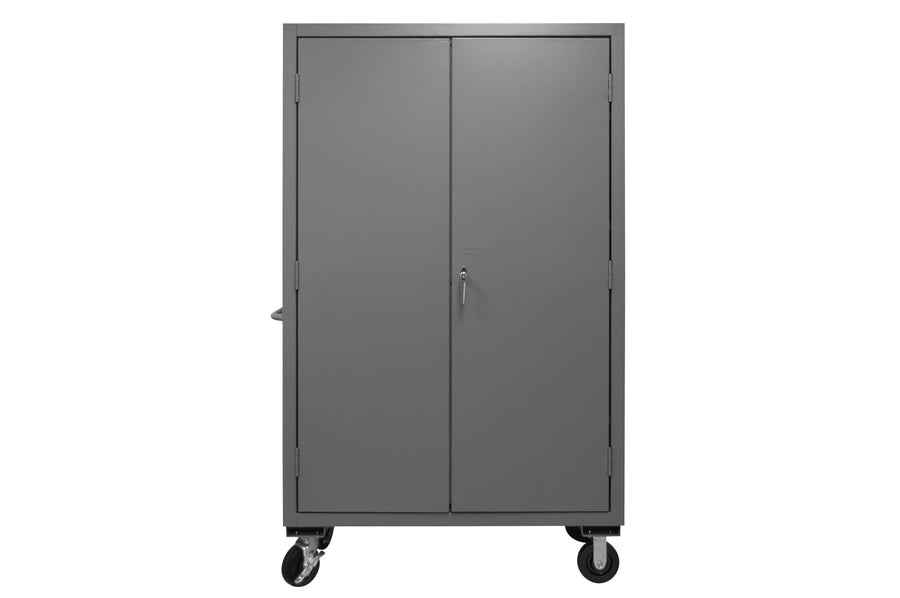 Mobile Cabinet, 42 Red Bins