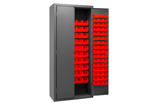 Cabinet, 156 Red Bins