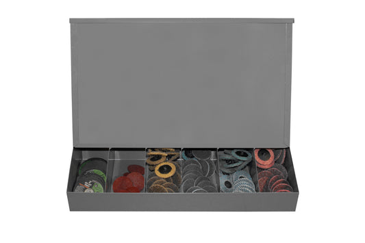 Gravity Feed Dispenser, Gray