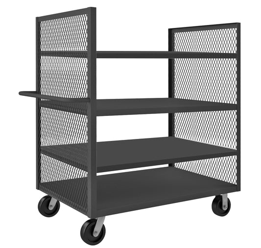 2 Sided Mesh Truck, 4 Shelves