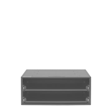 Large Bearing Slide Rack, 2 Compartments