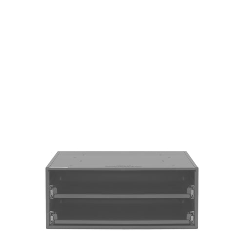 Large Bearing Slide Rack, 2 Compartments