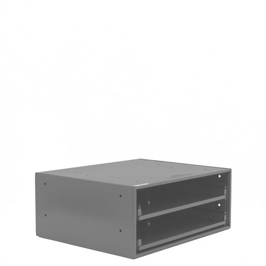Large Bearing Slide Rack, 2 Compartments
