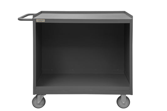 Mobile Bench Cabinet, Steel Top, No Door