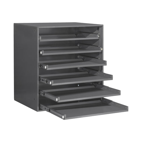 Heavy Duty Bearing Slide Rack, 6 Comps