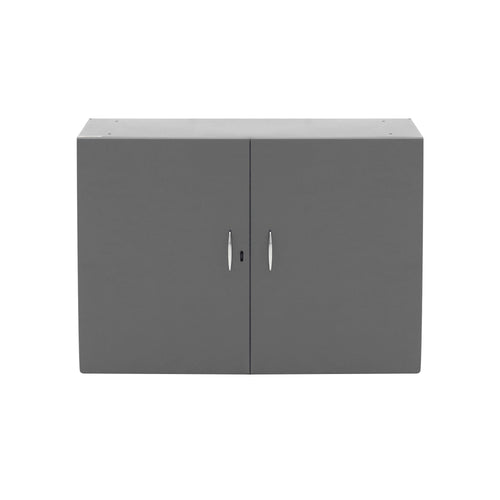 4 Section Storage Cabinet, Gray