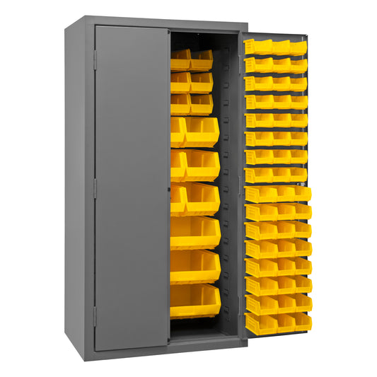 Cabinet, 132 Yellow Bins