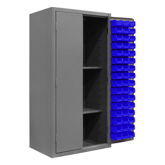 Pegboard Cabinet, 2 Shelves, 96 Bins