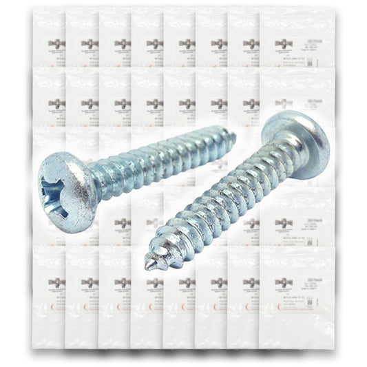 Phillips Pan Head Sheet Metal Self Tapping Screws Assortment - 2840 PCS