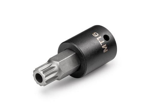 1/2 Inch Drive x MT16 Tamper-Resistant Triple Square Impact Bit Socket