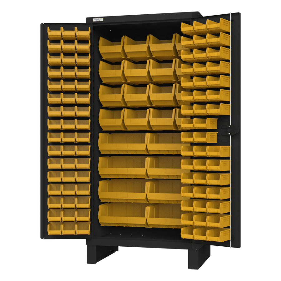 Cabinet, 120 Yellow Bins