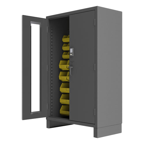 Access Control Cabinet, 42 Yellow Bins